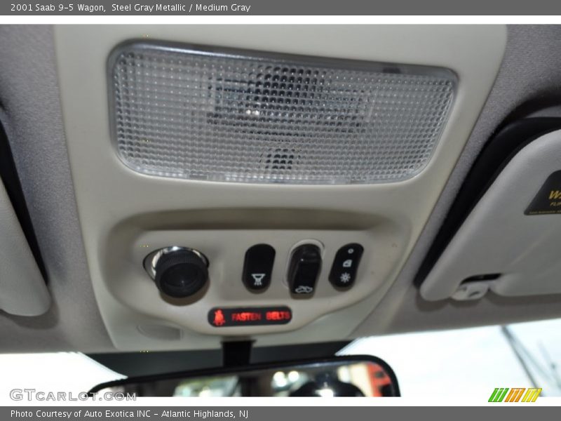 Steel Gray Metallic / Medium Gray 2001 Saab 9-5 Wagon