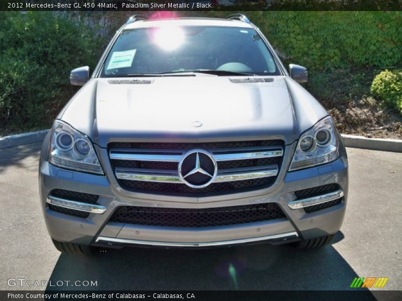 Paladium Silver Metallic / Black 2012 Mercedes-Benz GL 450 4Matic
