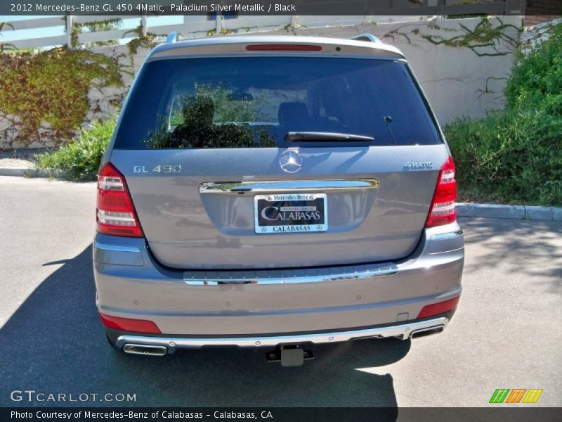 Paladium Silver Metallic / Black 2012 Mercedes-Benz GL 450 4Matic