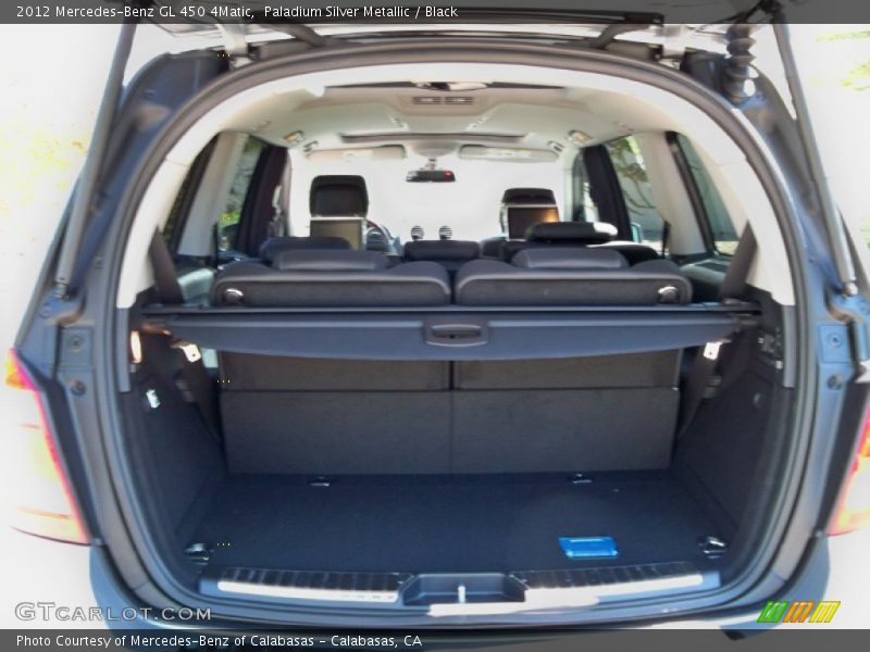 Paladium Silver Metallic / Black 2012 Mercedes-Benz GL 450 4Matic