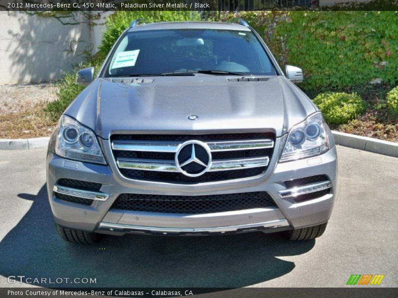 Paladium Silver Metallic / Black 2012 Mercedes-Benz GL 450 4Matic