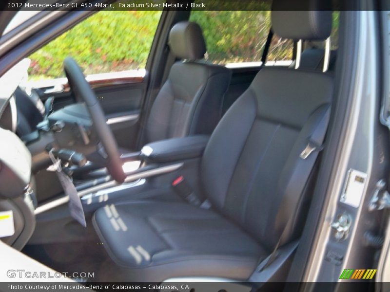Paladium Silver Metallic / Black 2012 Mercedes-Benz GL 450 4Matic