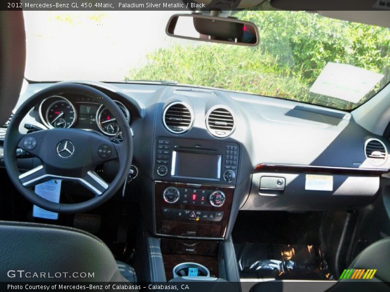 Paladium Silver Metallic / Black 2012 Mercedes-Benz GL 450 4Matic