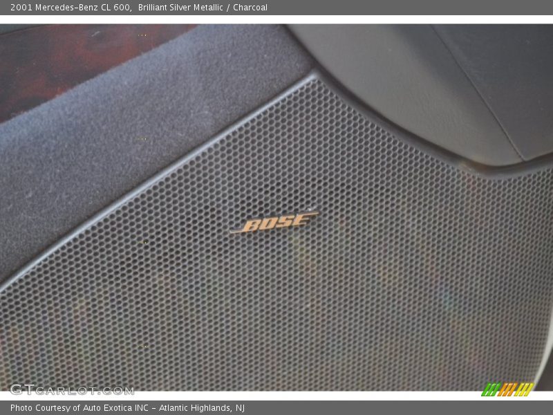 Brilliant Silver Metallic / Charcoal 2001 Mercedes-Benz CL 600
