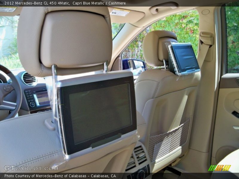 Capri Blue Metallic / Cashmere 2012 Mercedes-Benz GL 450 4Matic