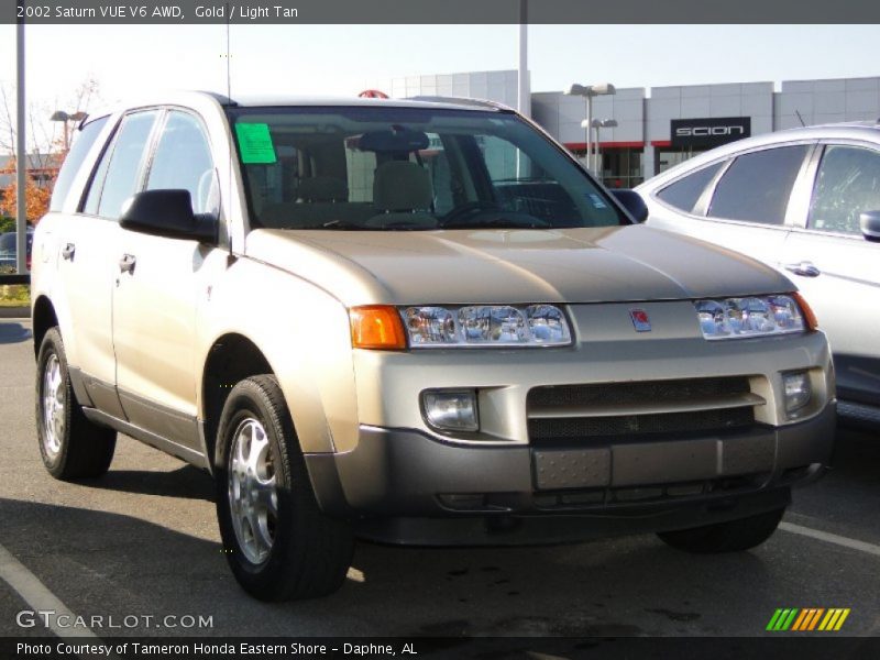 Gold / Light Tan 2002 Saturn VUE V6 AWD