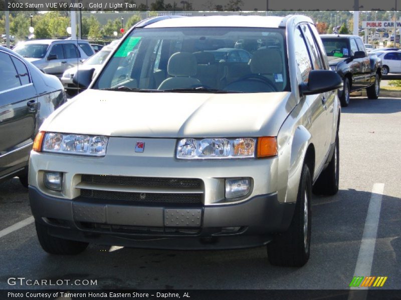 Gold / Light Tan 2002 Saturn VUE V6 AWD