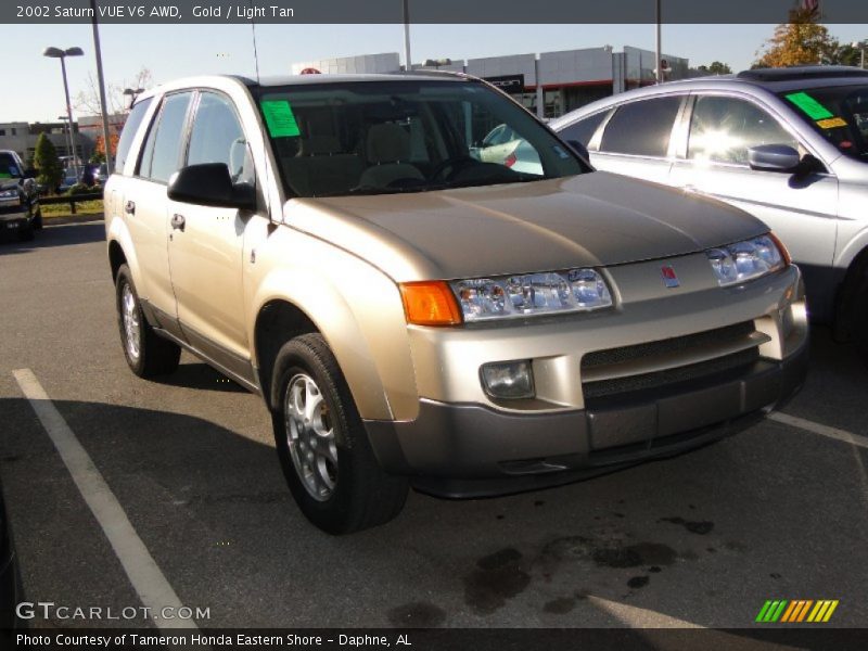 Gold / Light Tan 2002 Saturn VUE V6 AWD