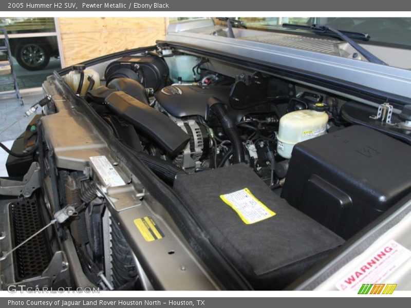 Pewter Metallic / Ebony Black 2005 Hummer H2 SUV