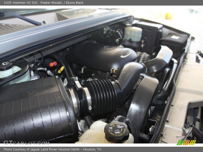 Pewter Metallic / Ebony Black 2005 Hummer H2 SUV