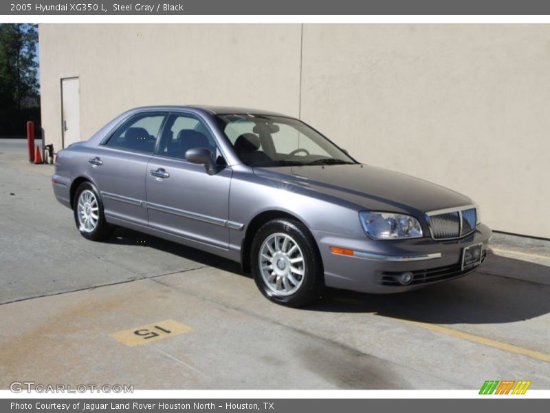 Steel Gray / Black 2005 Hyundai XG350 L