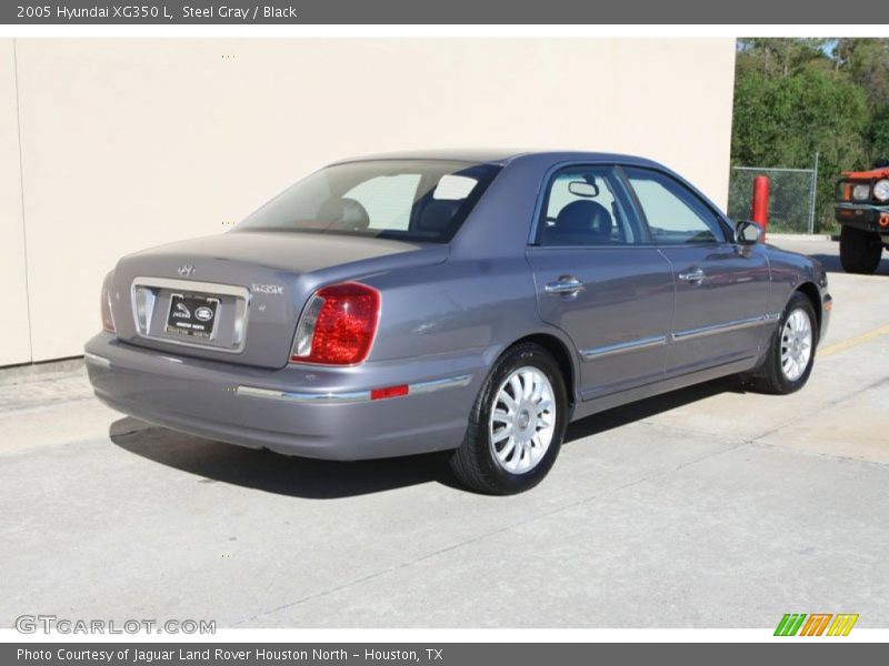 Steel Gray / Black 2005 Hyundai XG350 L