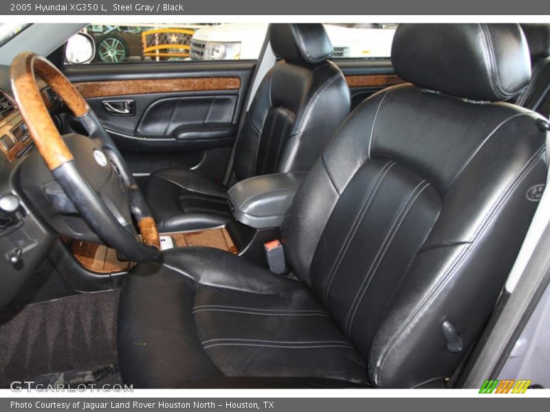 Steel Gray / Black 2005 Hyundai XG350 L