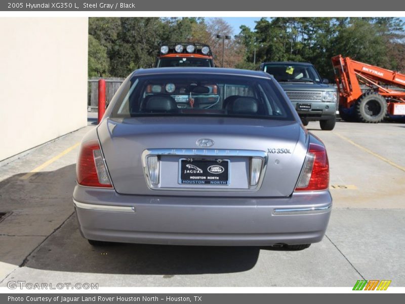 Steel Gray / Black 2005 Hyundai XG350 L