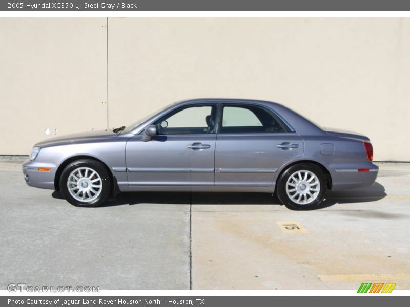 Steel Gray / Black 2005 Hyundai XG350 L