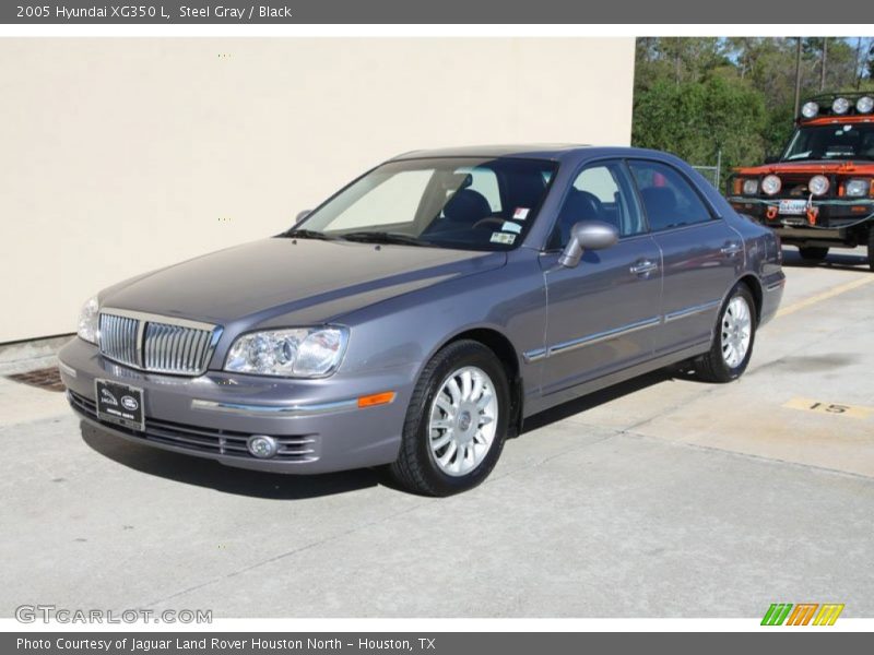 Steel Gray / Black 2005 Hyundai XG350 L