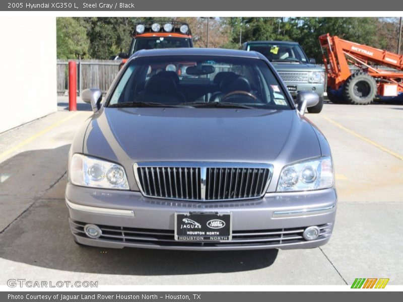 Steel Gray / Black 2005 Hyundai XG350 L