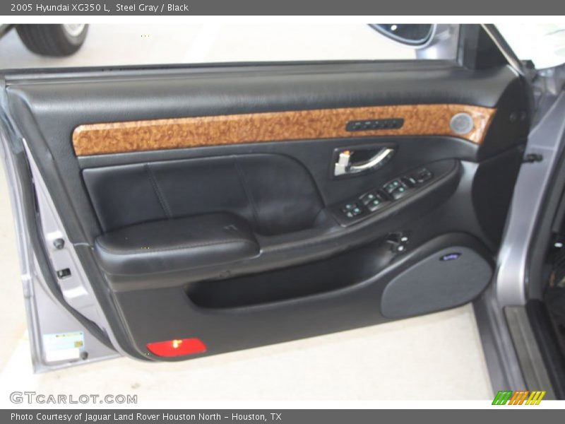 Steel Gray / Black 2005 Hyundai XG350 L