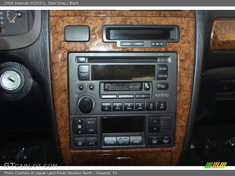 Steel Gray / Black 2005 Hyundai XG350 L