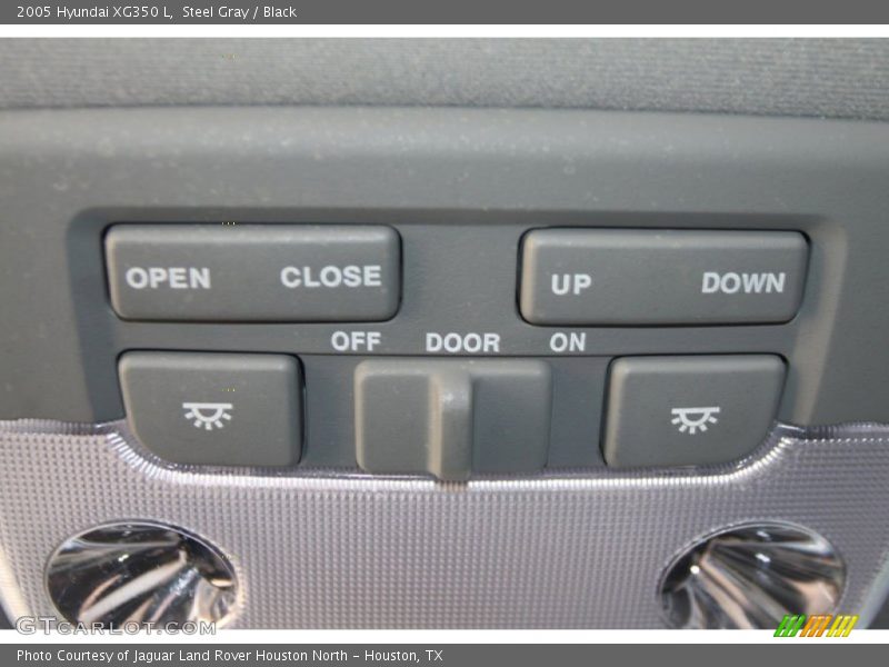 Steel Gray / Black 2005 Hyundai XG350 L
