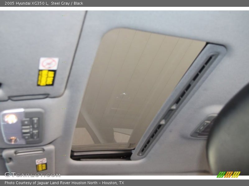 Steel Gray / Black 2005 Hyundai XG350 L