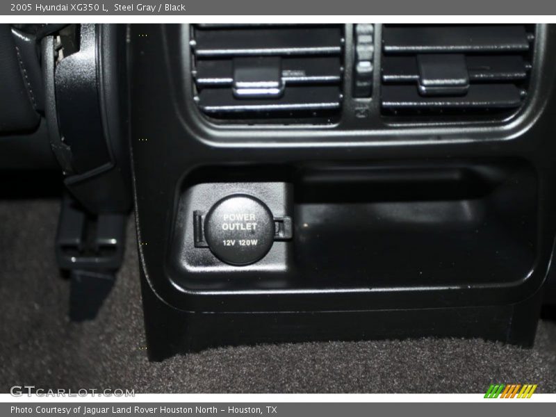 Steel Gray / Black 2005 Hyundai XG350 L