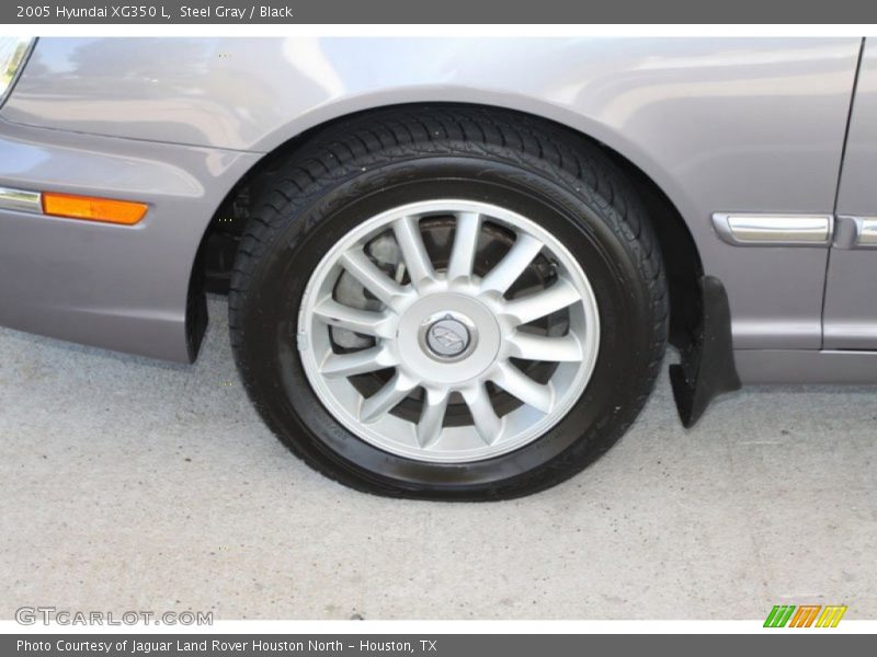 Steel Gray / Black 2005 Hyundai XG350 L