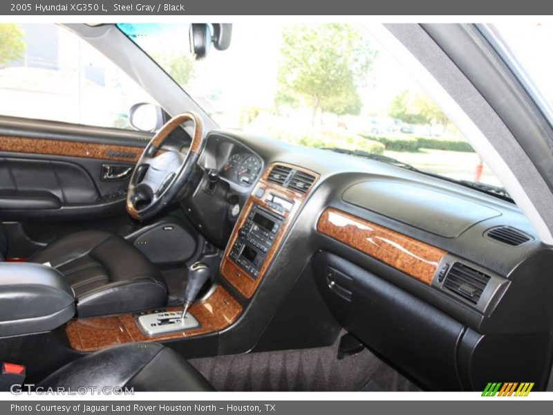 Steel Gray / Black 2005 Hyundai XG350 L