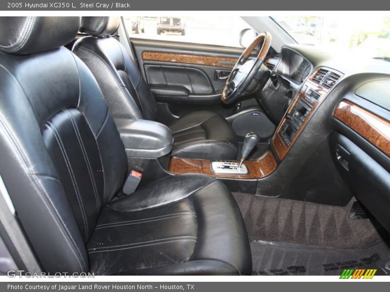 Steel Gray / Black 2005 Hyundai XG350 L