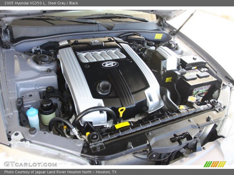 Steel Gray / Black 2005 Hyundai XG350 L
