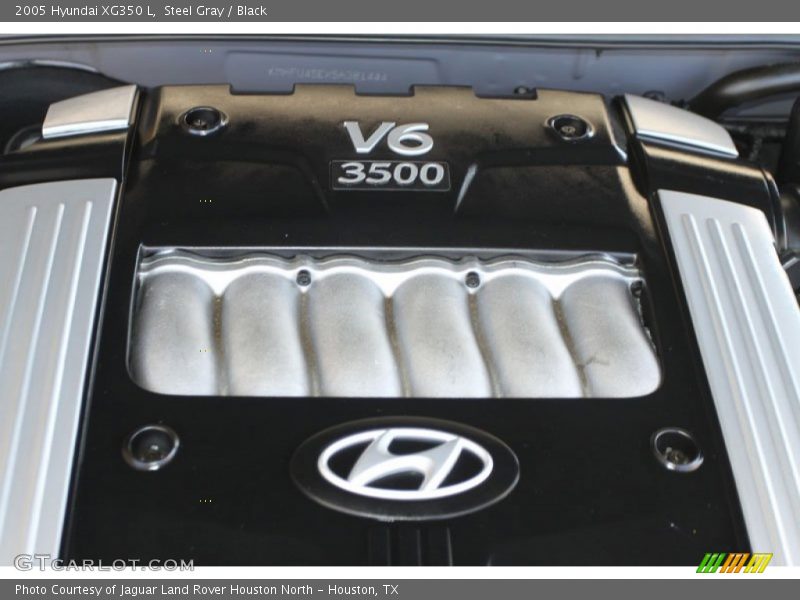 Steel Gray / Black 2005 Hyundai XG350 L