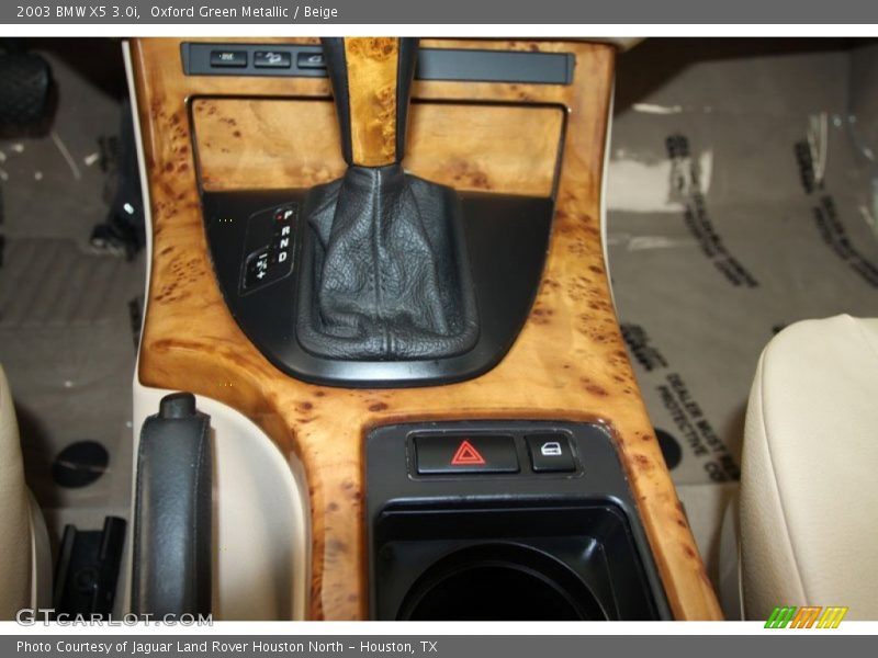 Oxford Green Metallic / Beige 2003 BMW X5 3.0i
