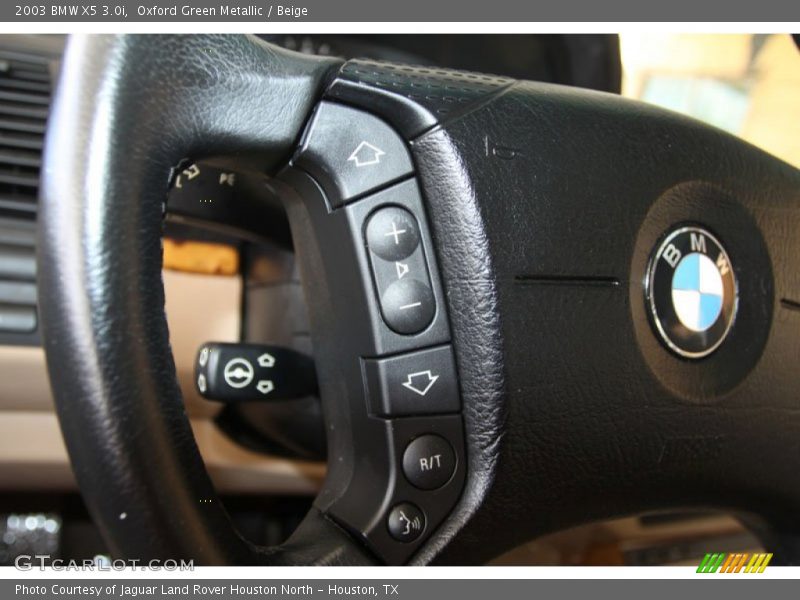 Oxford Green Metallic / Beige 2003 BMW X5 3.0i