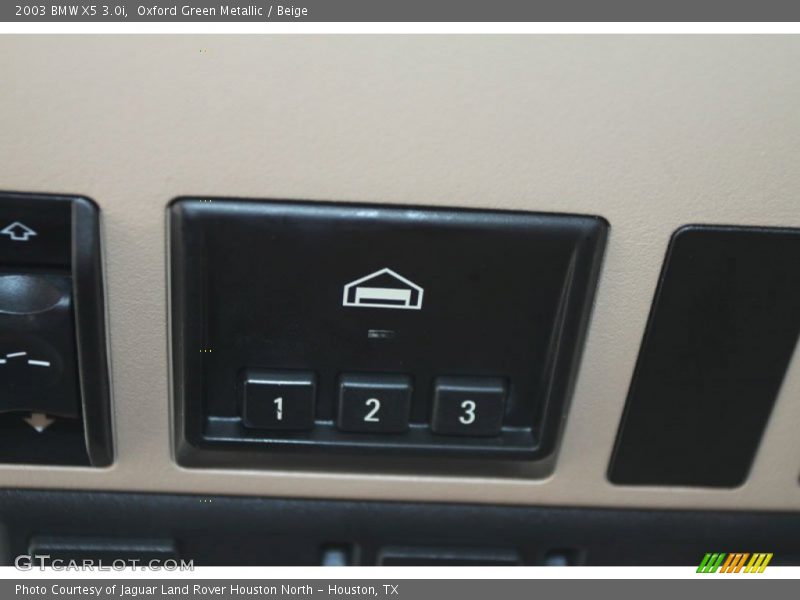Oxford Green Metallic / Beige 2003 BMW X5 3.0i