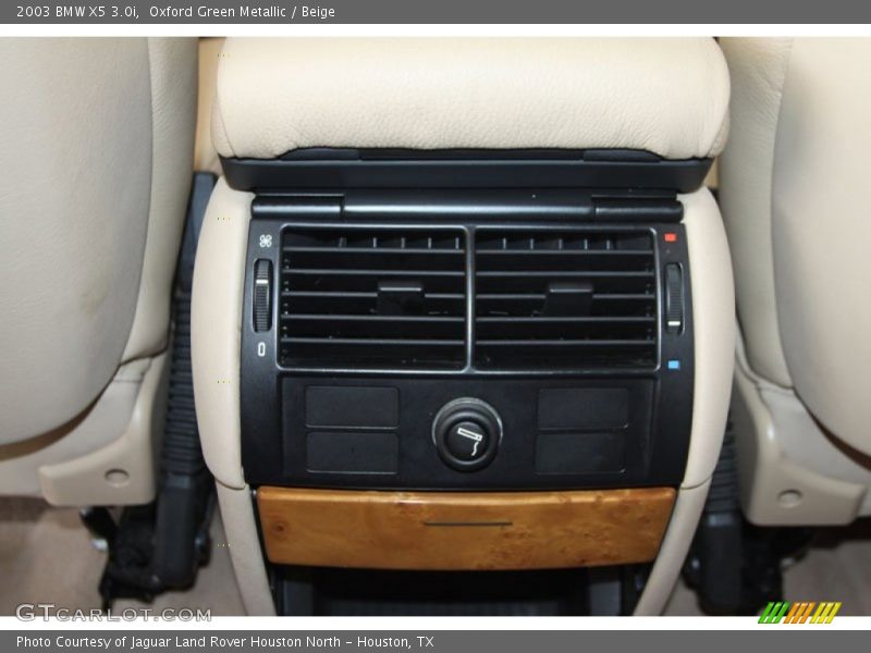 Oxford Green Metallic / Beige 2003 BMW X5 3.0i