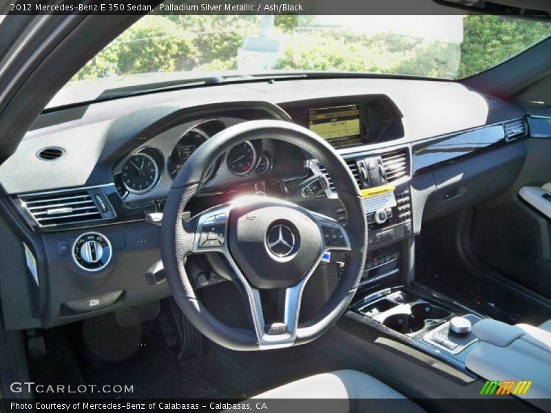 Palladium Silver Metallic / Ash/Black 2012 Mercedes-Benz E 350 Sedan