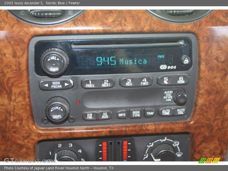 Audio System of 2003 Ascender S