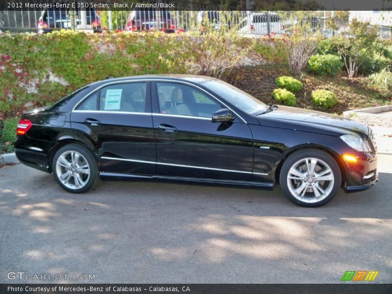Black / Almond/Black 2012 Mercedes-Benz E 350 Sedan