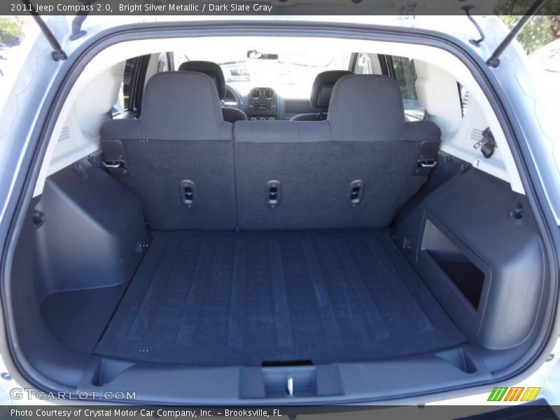 Bright Silver Metallic / Dark Slate Gray 2011 Jeep Compass 2.0