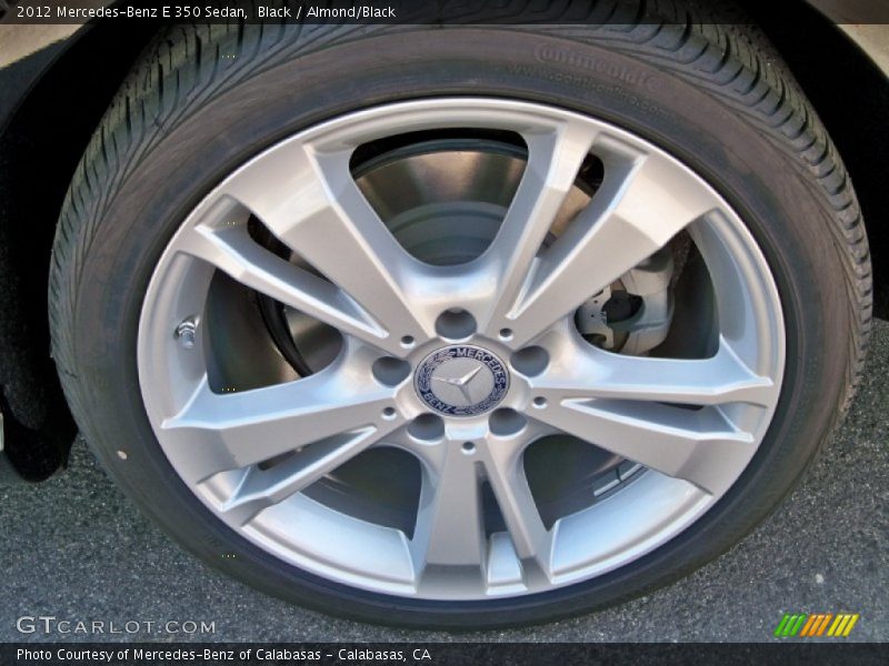 Black / Almond/Black 2012 Mercedes-Benz E 350 Sedan