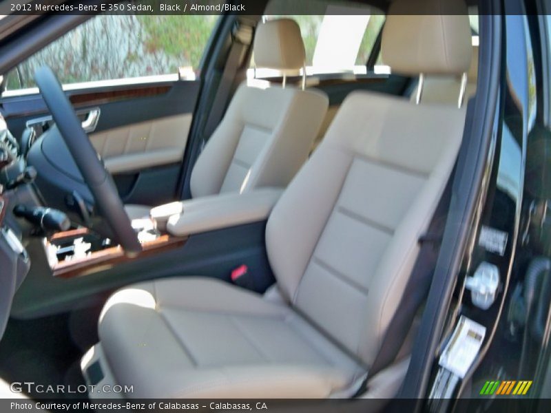 Black / Almond/Black 2012 Mercedes-Benz E 350 Sedan