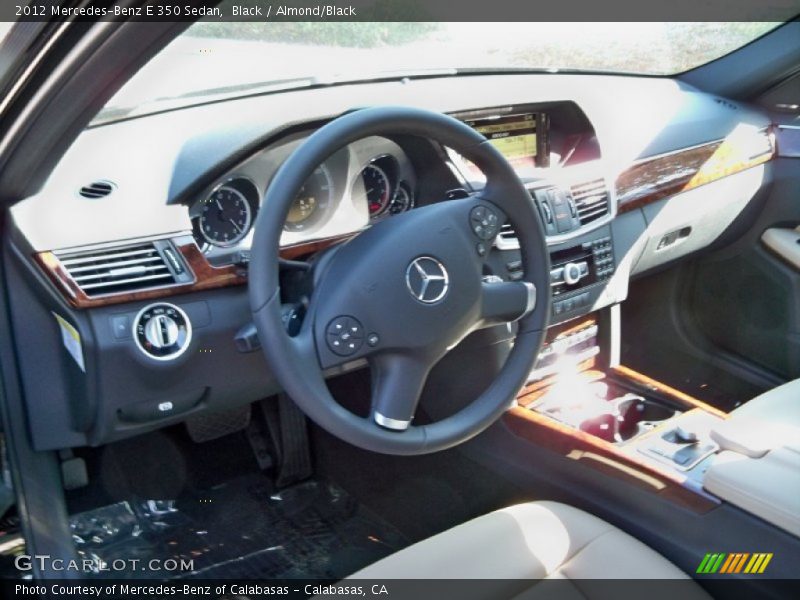 Black / Almond/Black 2012 Mercedes-Benz E 350 Sedan