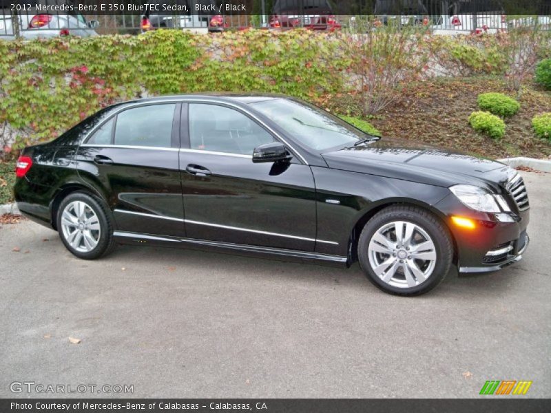  2012 E 350 BlueTEC Sedan Black