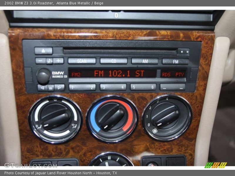 Controls of 2002 Z3 3.0i Roadster