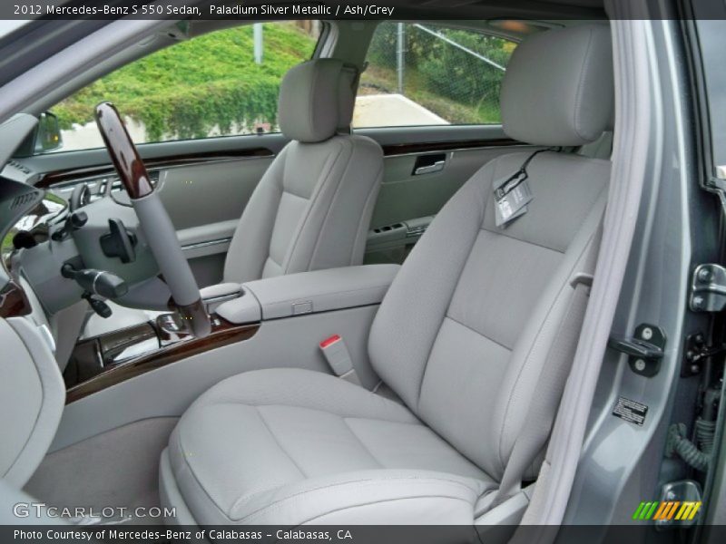 Paladium Silver Metallic / Ash/Grey 2012 Mercedes-Benz S 550 Sedan