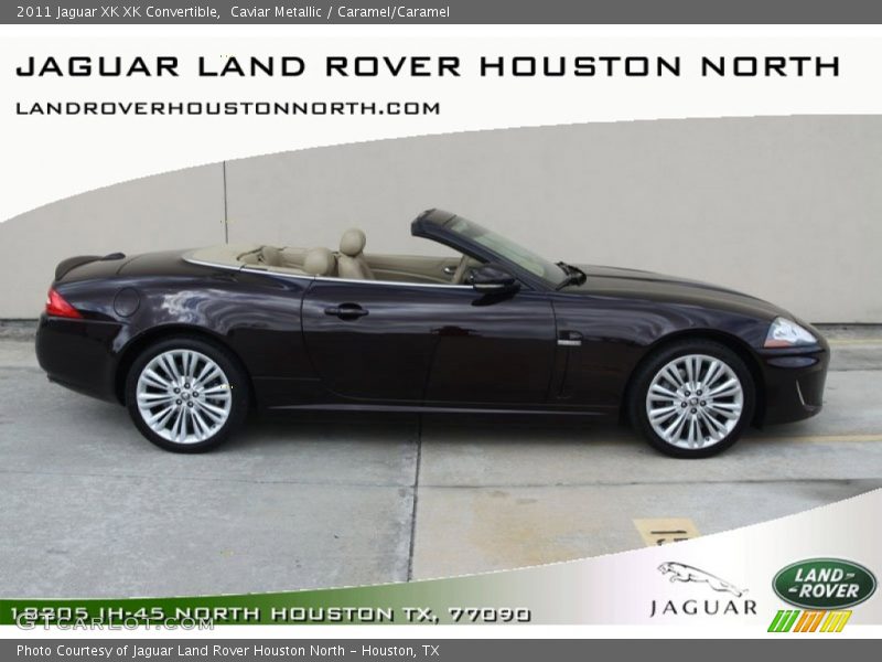 Caviar Metallic / Caramel/Caramel 2011 Jaguar XK XK Convertible