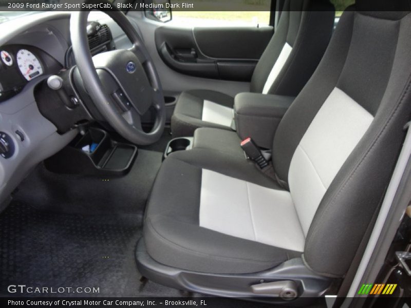  2009 Ranger Sport SuperCab Medium Dark Flint Interior