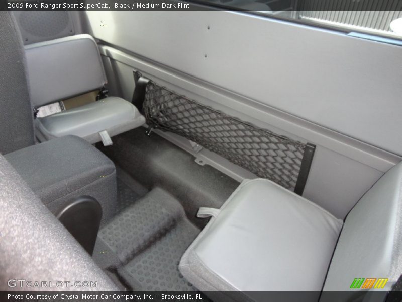  2009 Ranger Sport SuperCab Medium Dark Flint Interior