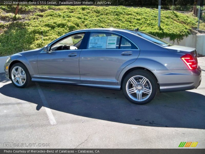  2012 S 550 Sedan Paladium Silver Metallic