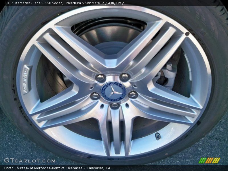  2012 S 550 Sedan Wheel